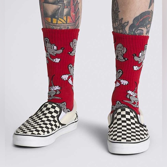 VANS SKATE CLASSICS CREW SOCK New - Picture 6 of 6